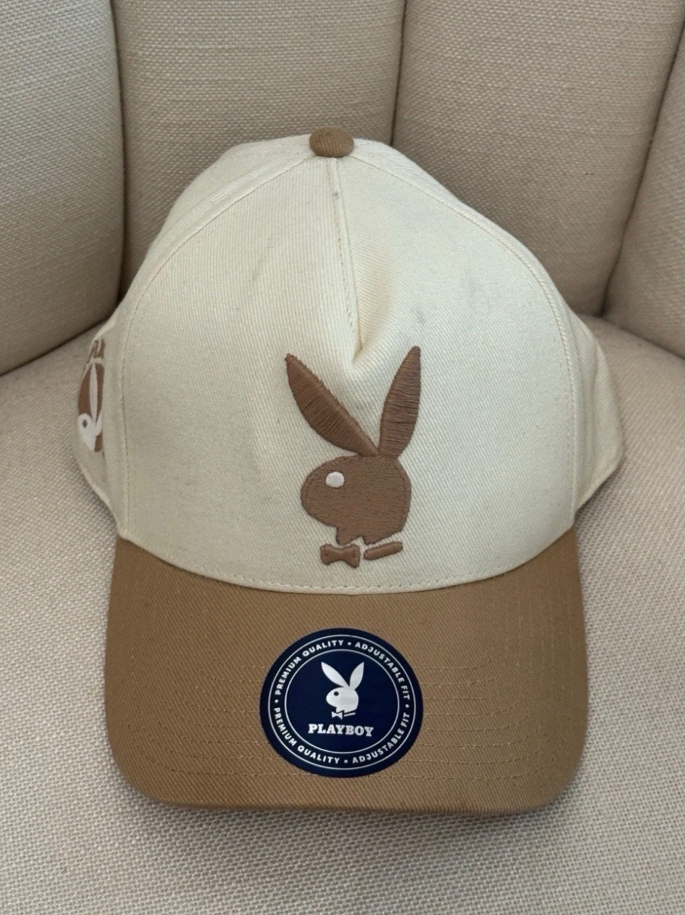 NWT....Playboy "All Play No Work" SnapBack Hat....One Size